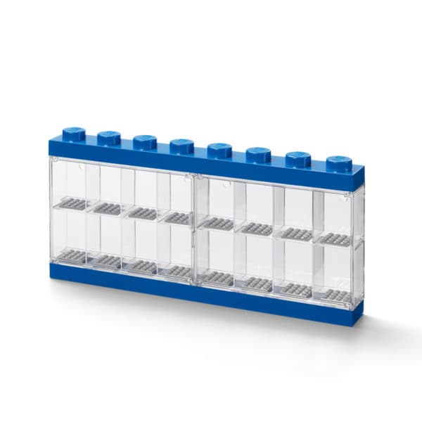 LEGO sættet Minifigure Display Case 16 (Blue)