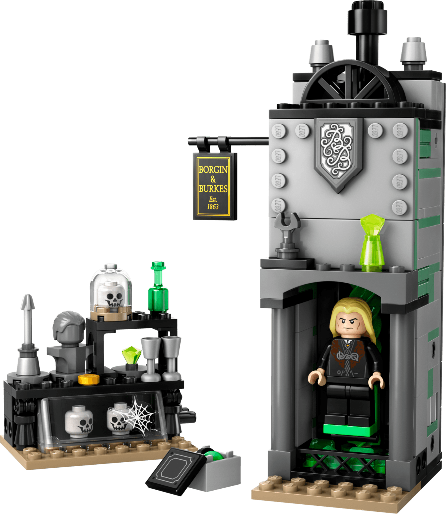 LEGO sættet Borgin and Burkes: Floo Network