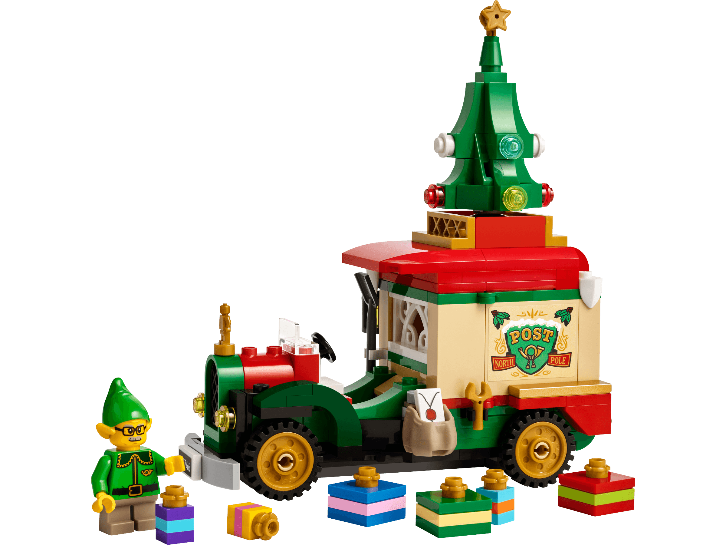 LEGO sættet Santa's Delivery Truck