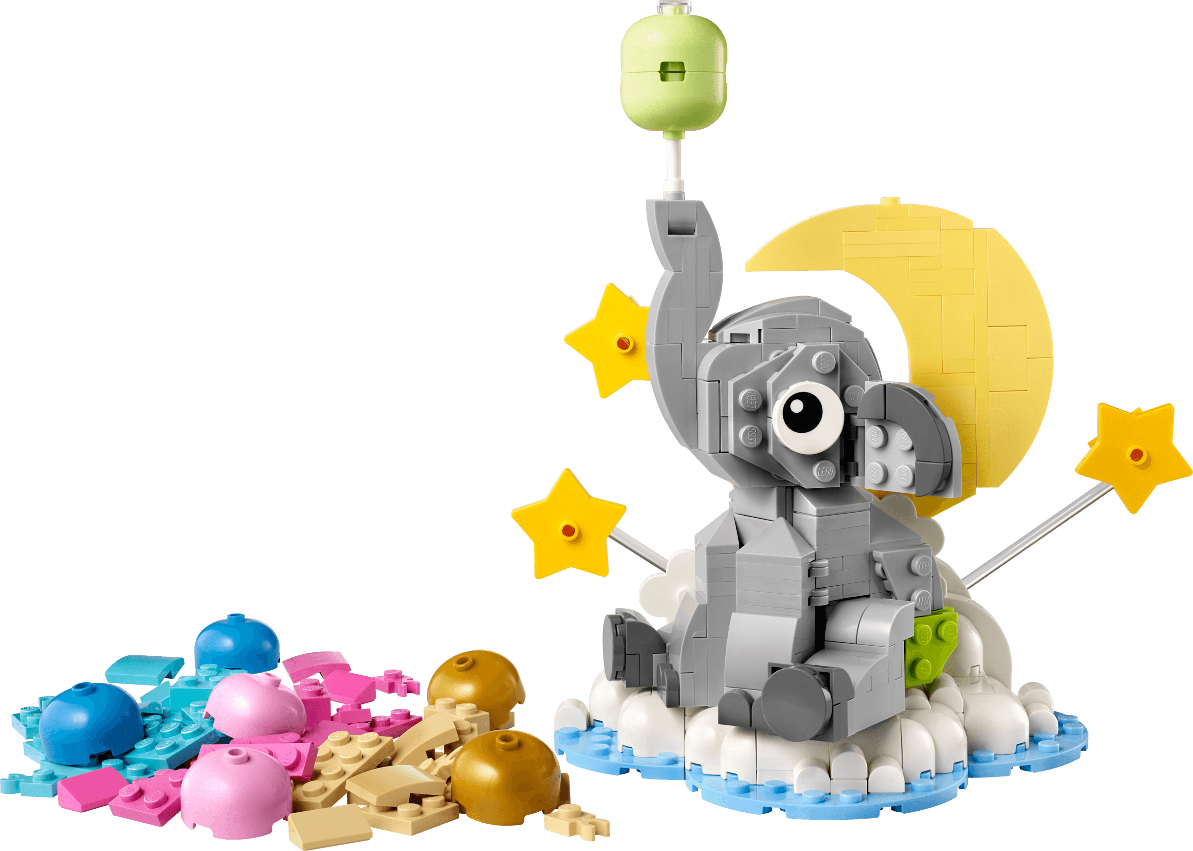 LEGO sættet Baby Elephant in the Sky
