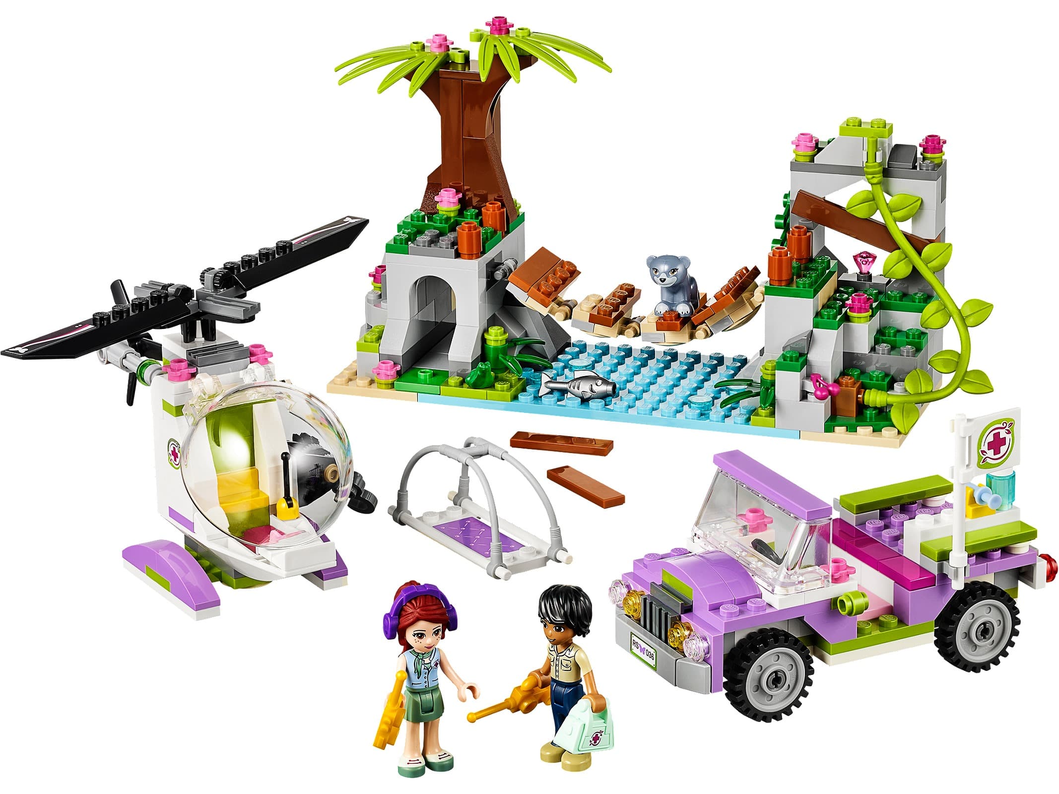 LEGO sættet Jungle Bridge Rescue