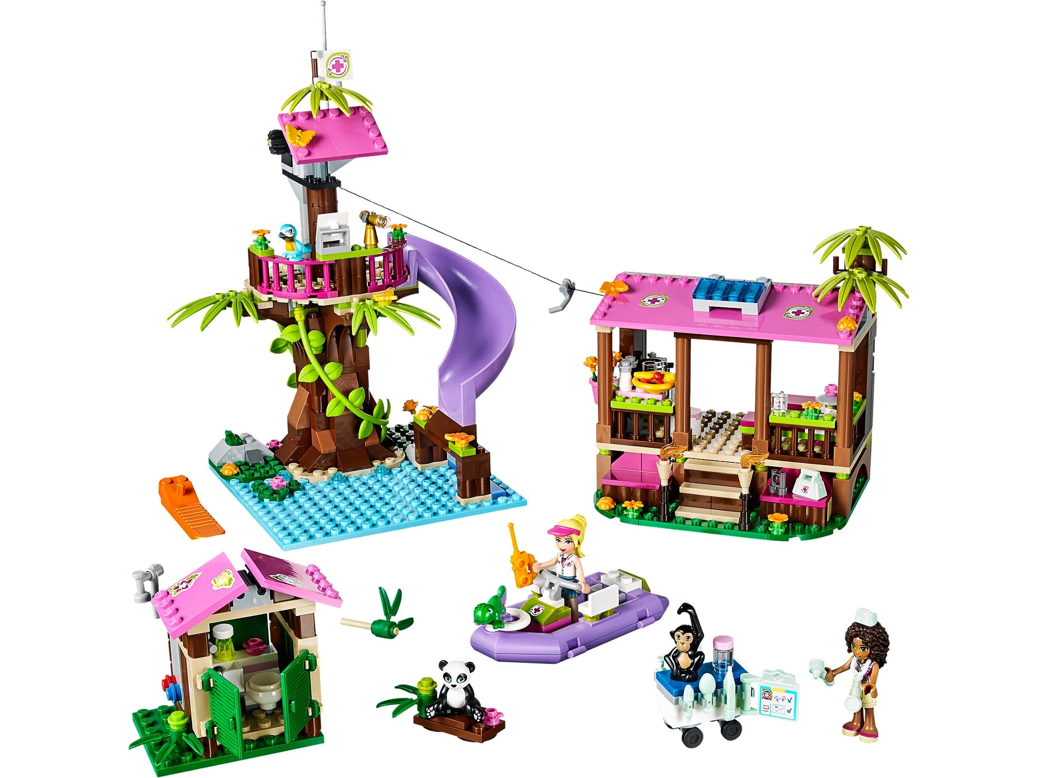 LEGO sættet Jungle Rescue Base