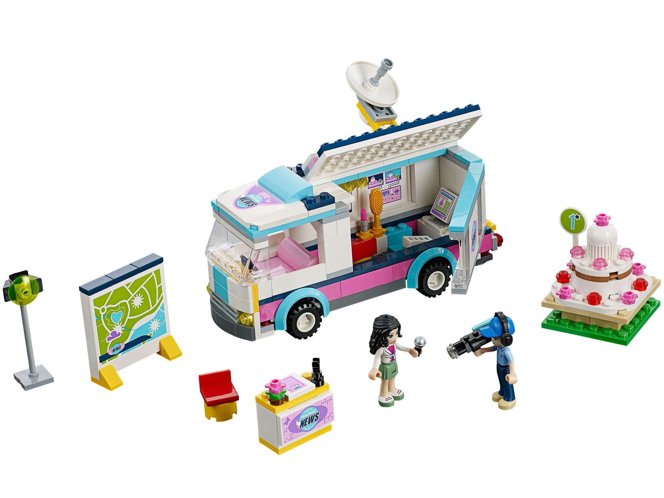 LEGO sættet Heartlake News Van