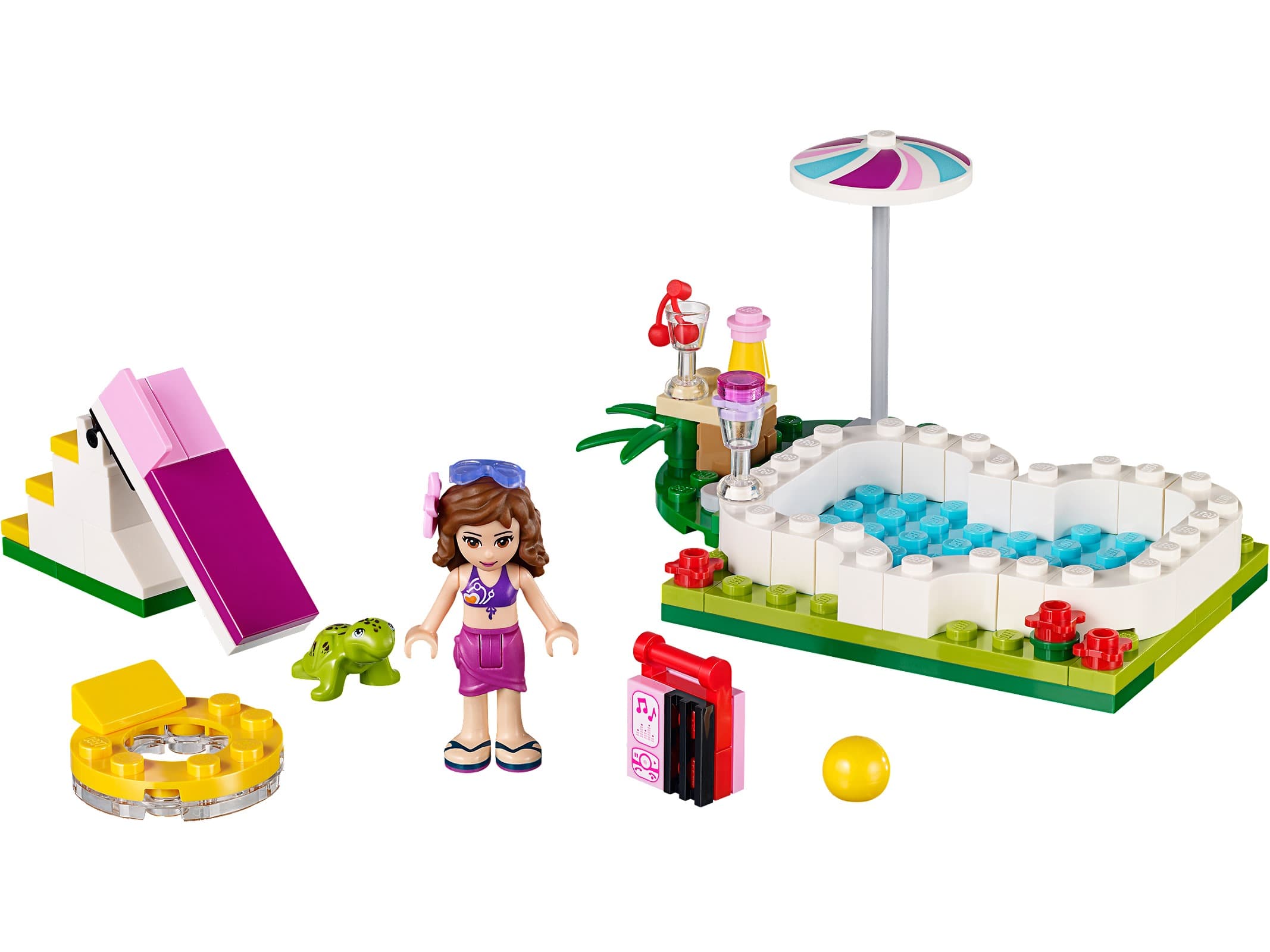 LEGO sættet Olivia's Garden Pool