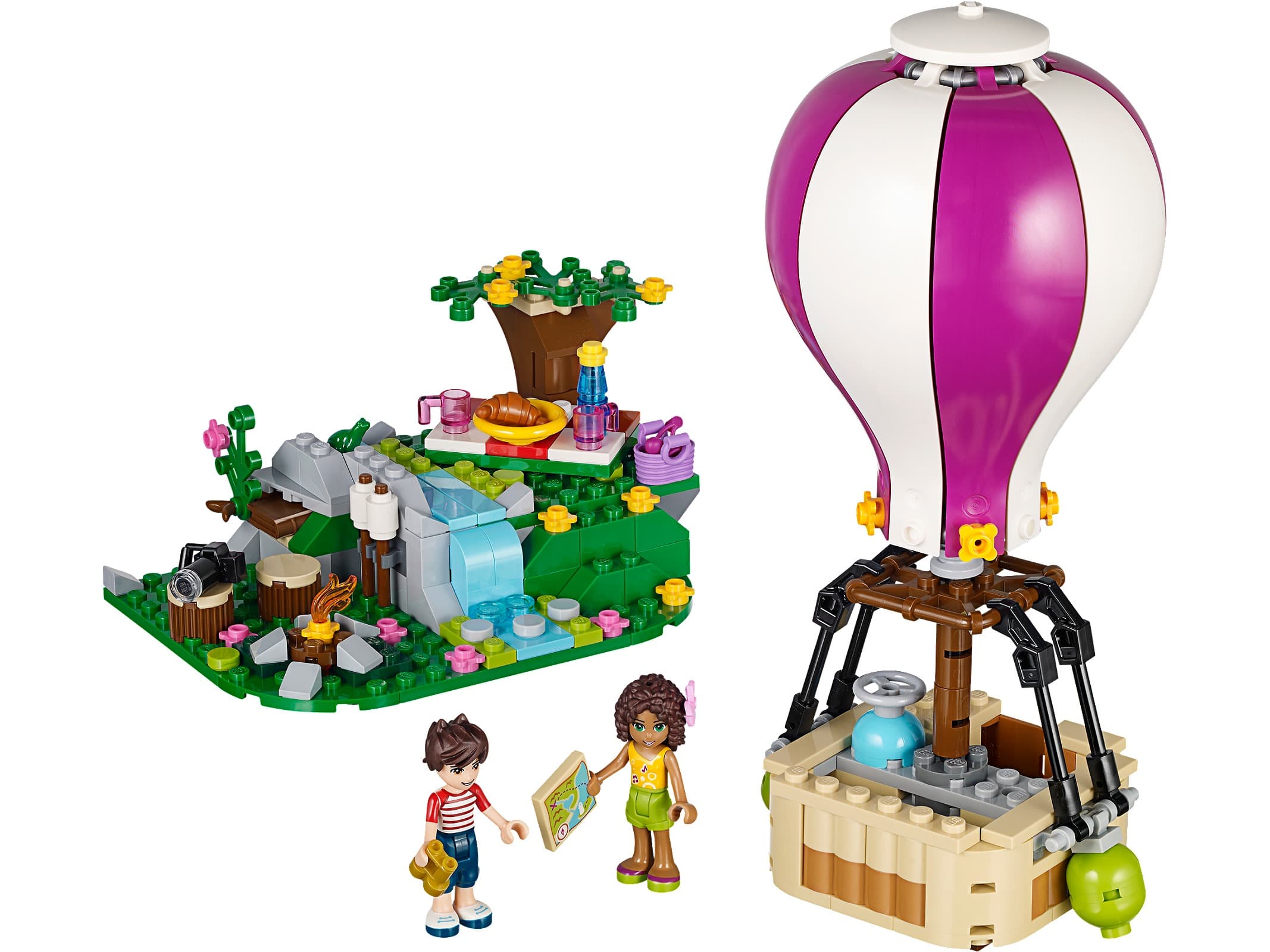 LEGO sættet Heartlake Hot Air Balloon
