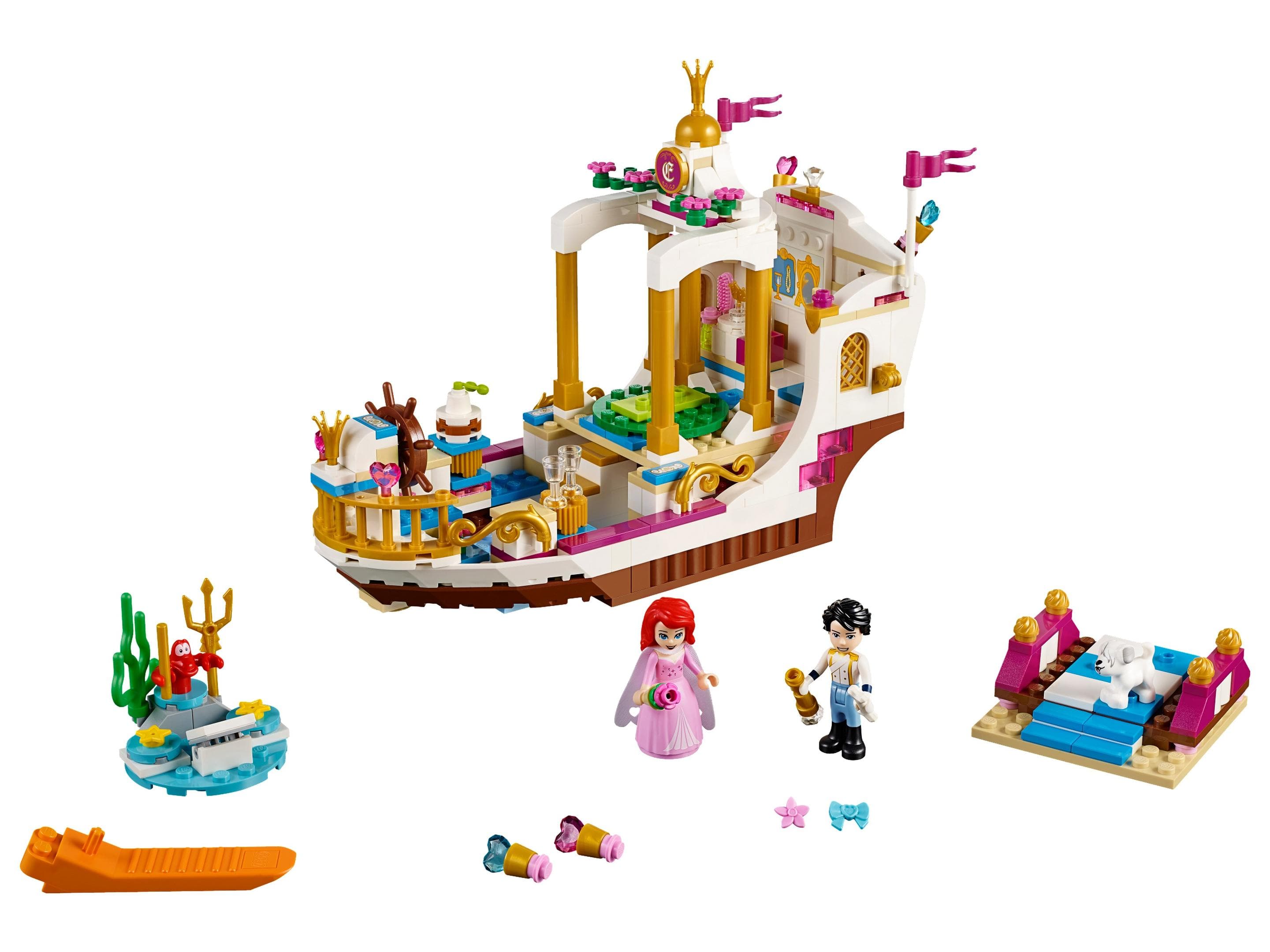 LEGO sættet Ariel's Royal Celebration Boat