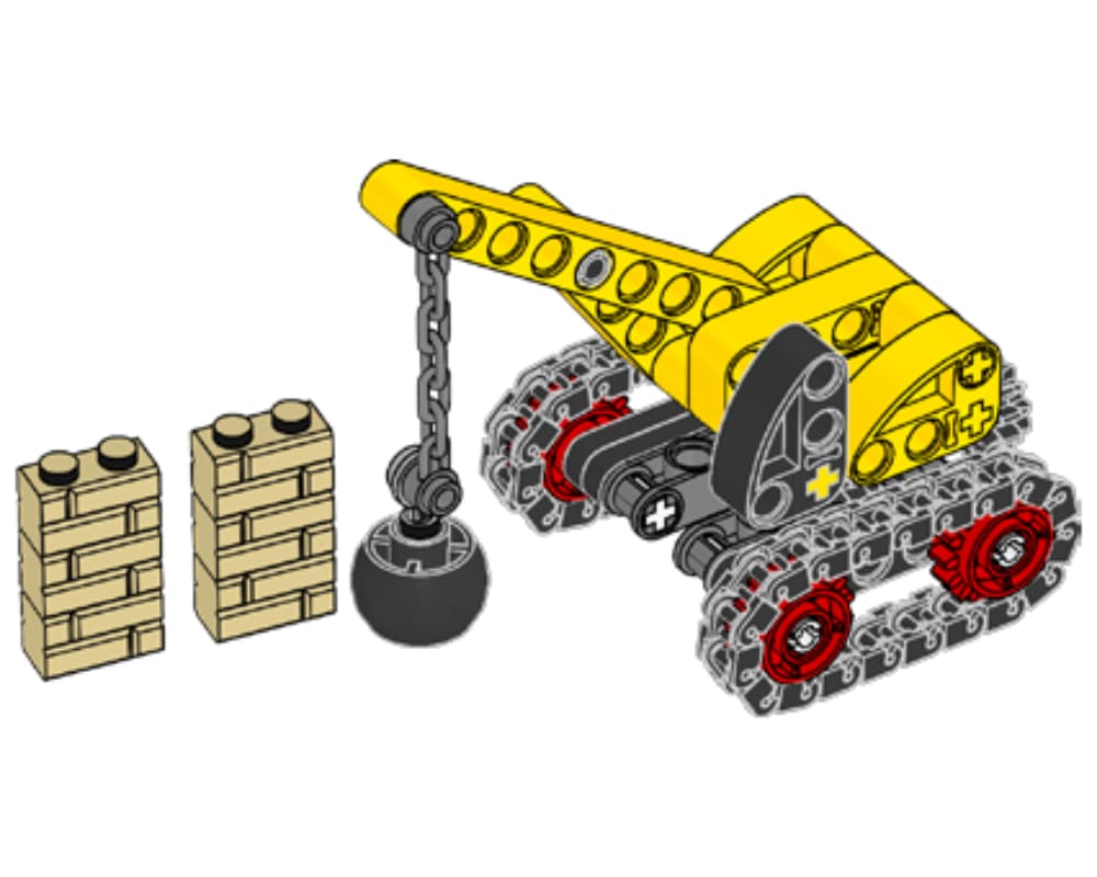 LEGO sættet Wrecking Ball Crane