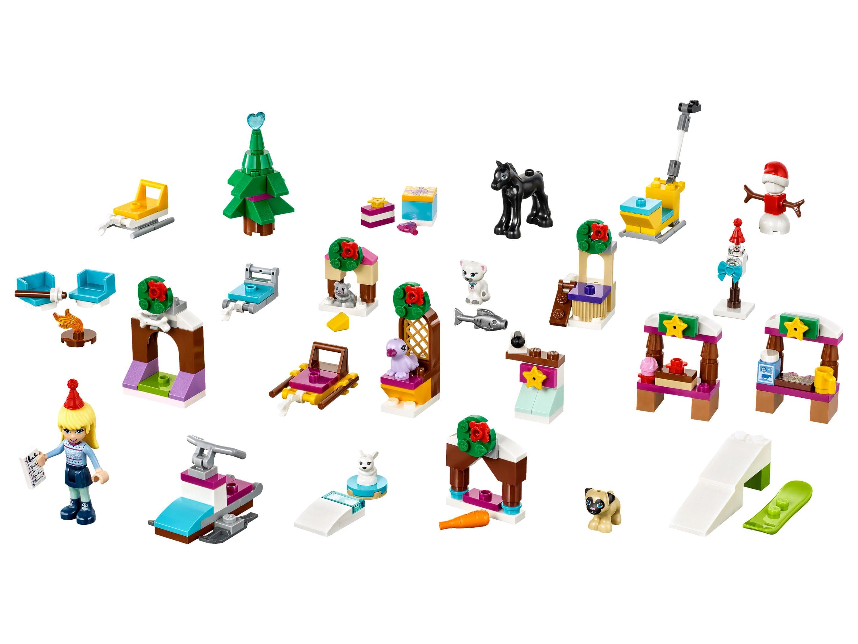 LEGO sættet Friends Advent Calendar 2017