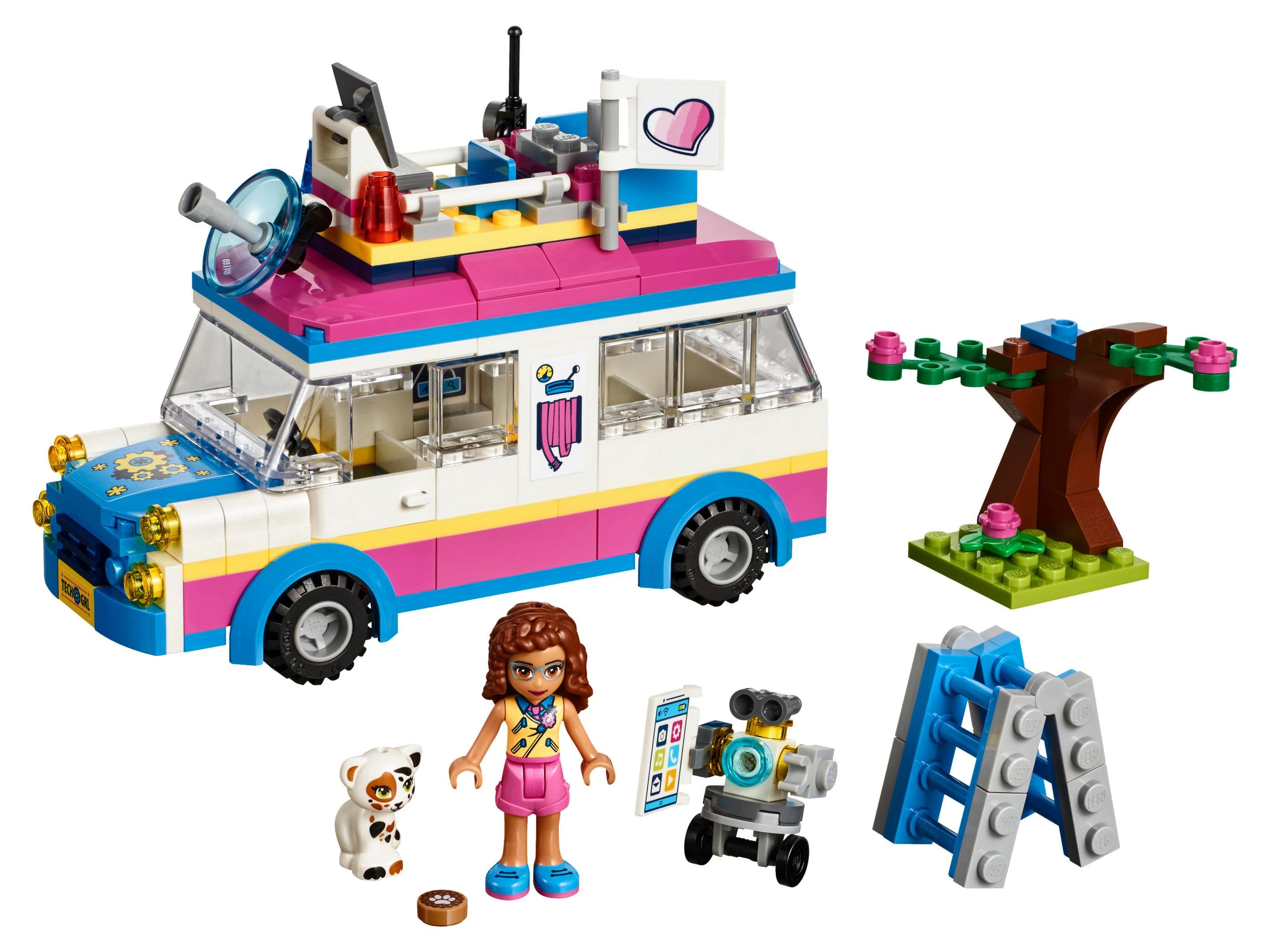LEGO sættet Olivia's Mission Vehicle