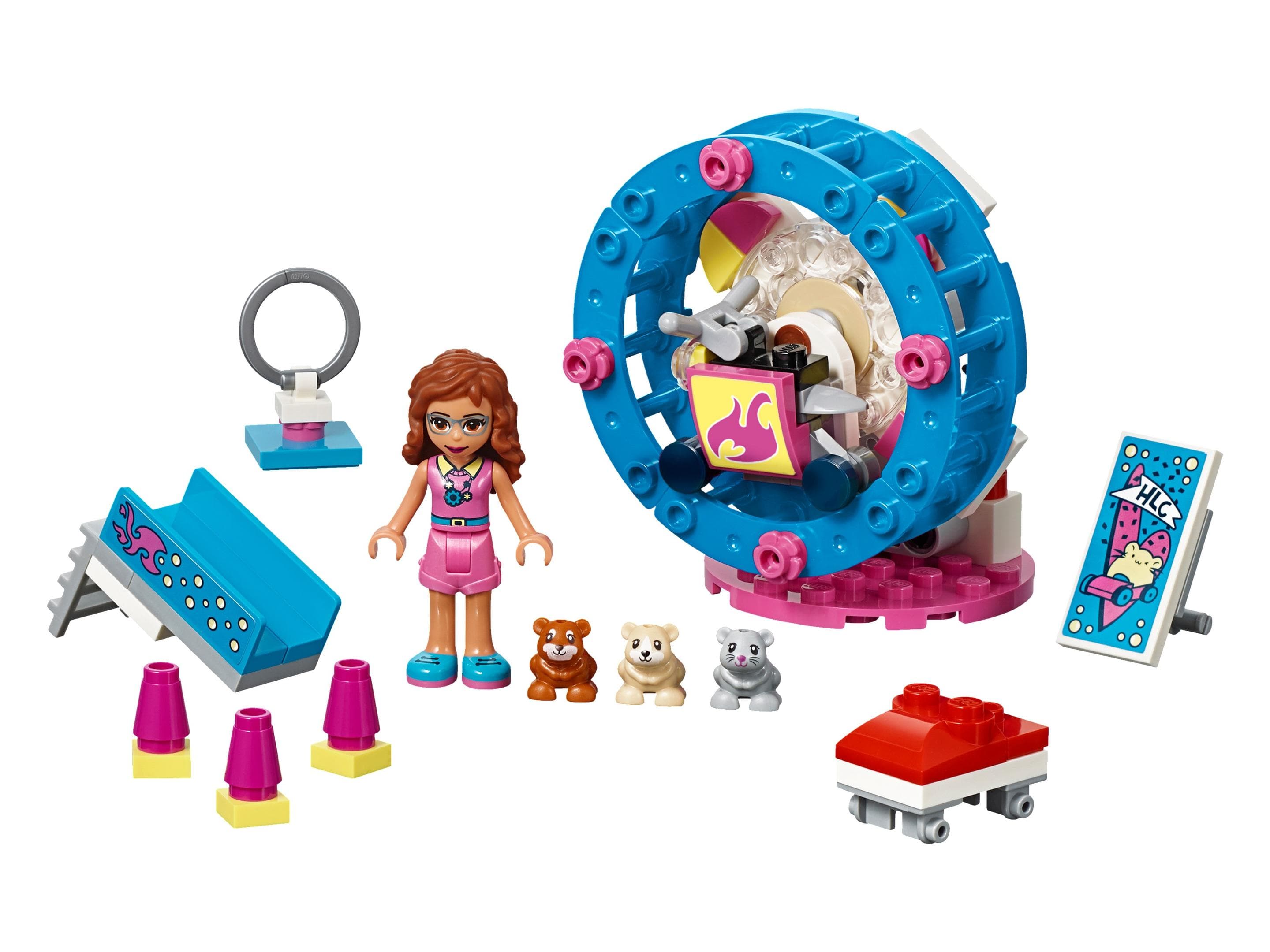 LEGO sættet Olivia's Hamster Playground