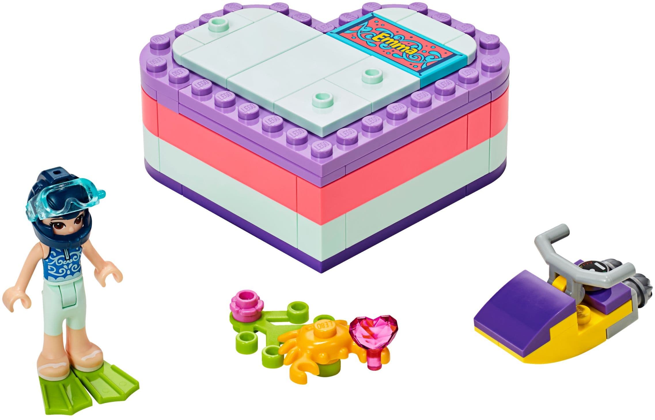 LEGO sættet Emma's Summer Heart Box