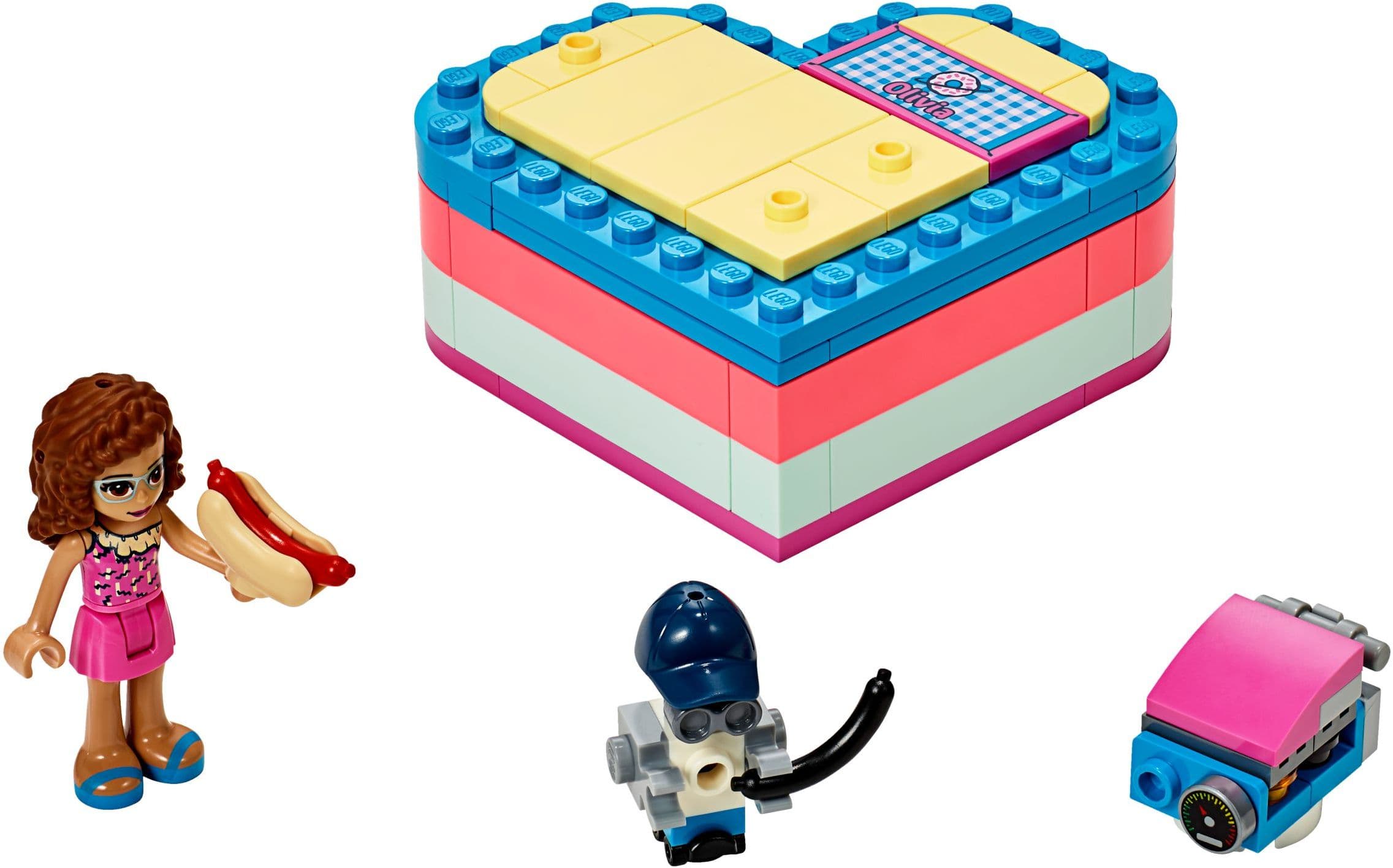 LEGO sættet Olivia's Summer Heart Box