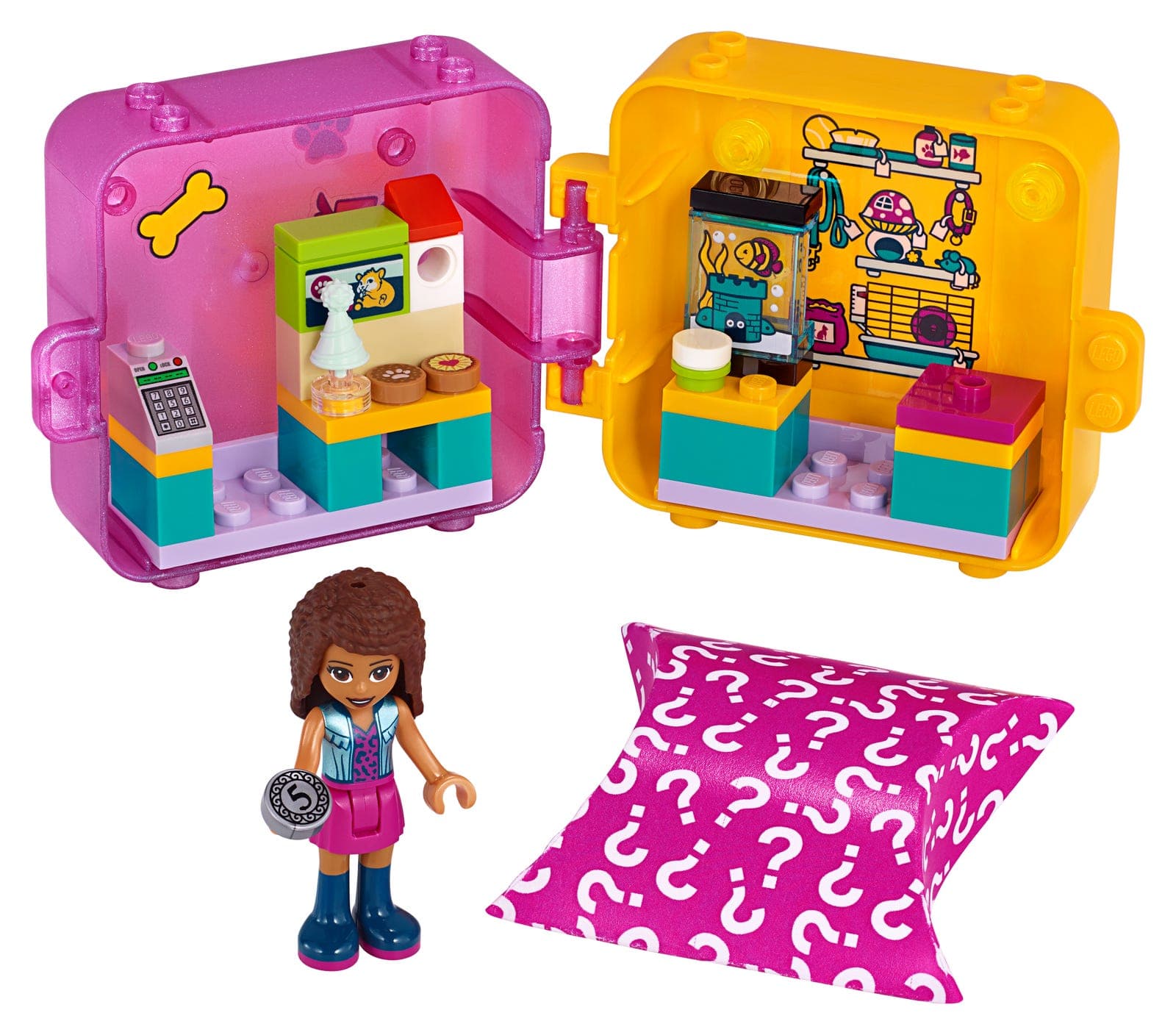 LEGO sættet Andrea's Shopping Play Cube