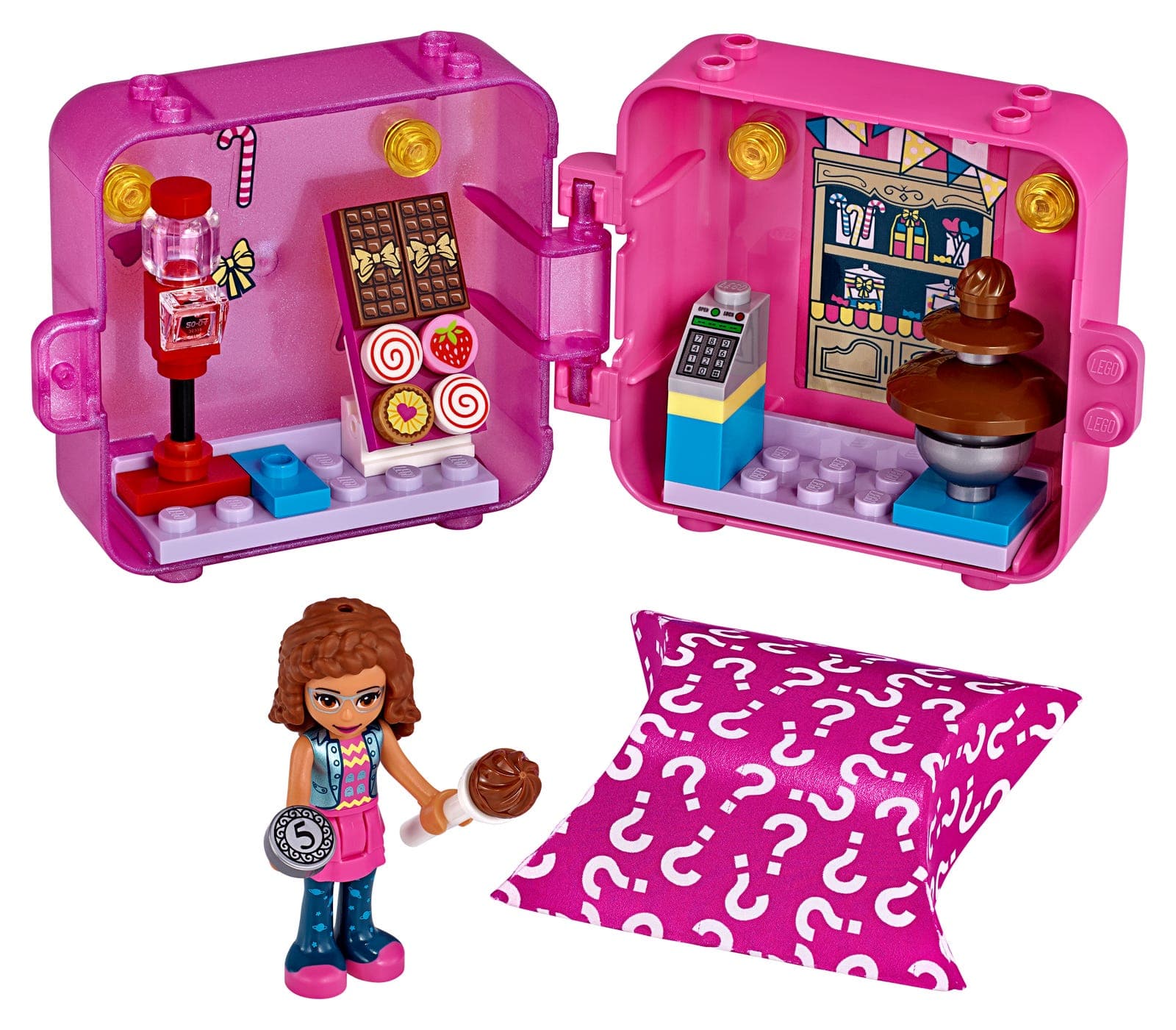 LEGO sættet Olivia's Shopping Play Cube