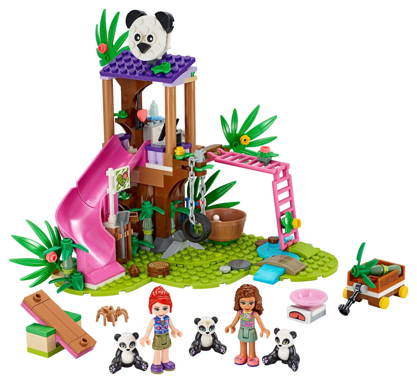 LEGO sættet Panda Jungle Tree House
