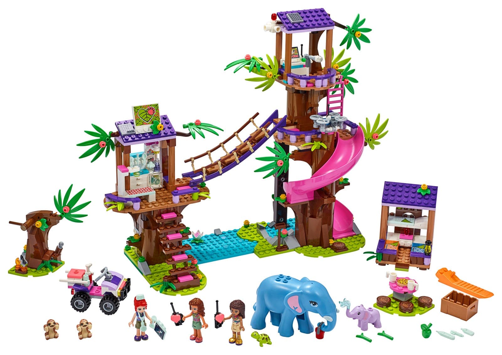 LEGO sættet Jungle Rescue Base
