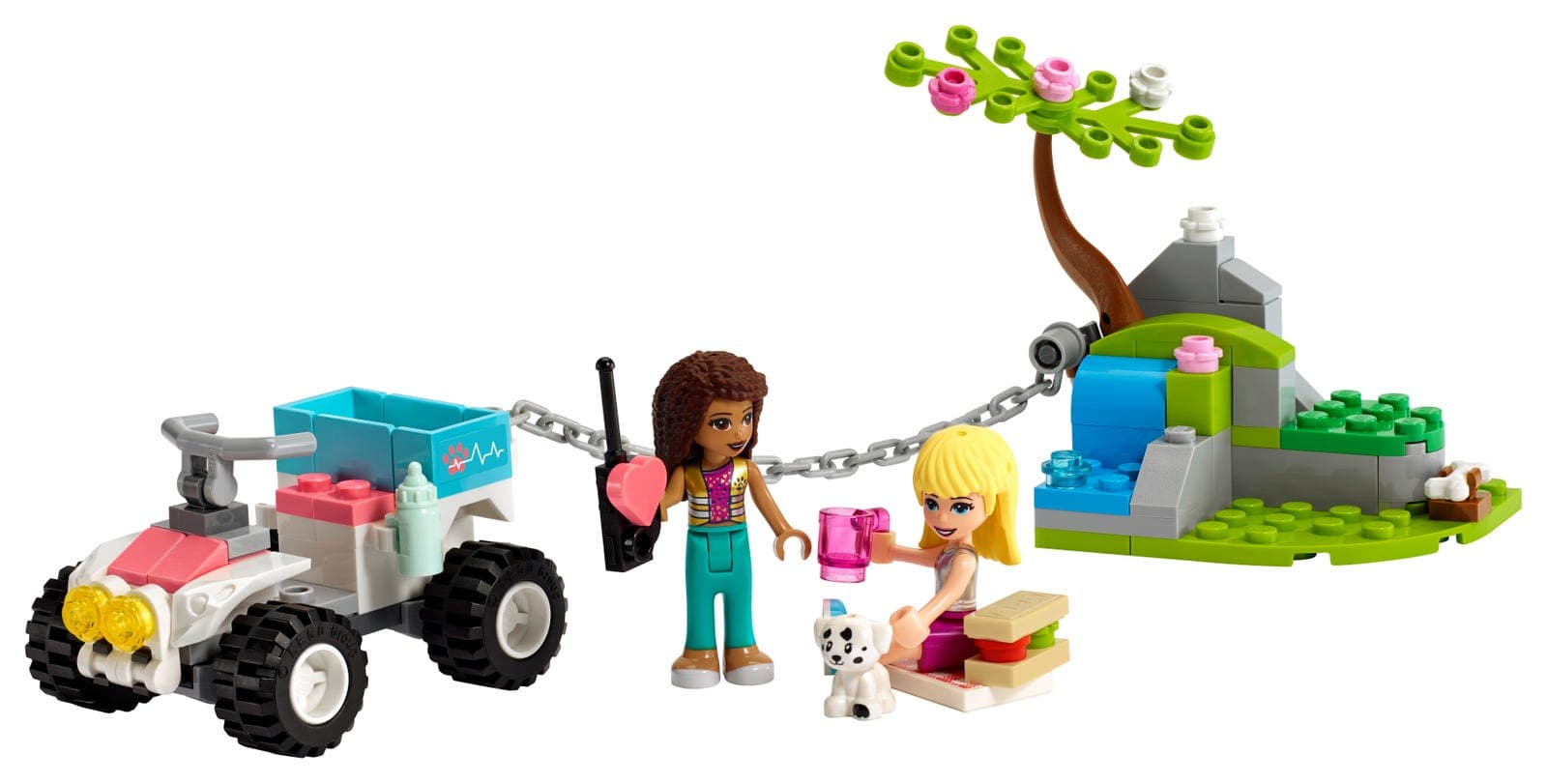 LEGO sættet Vet Clinic Rescue Buggy