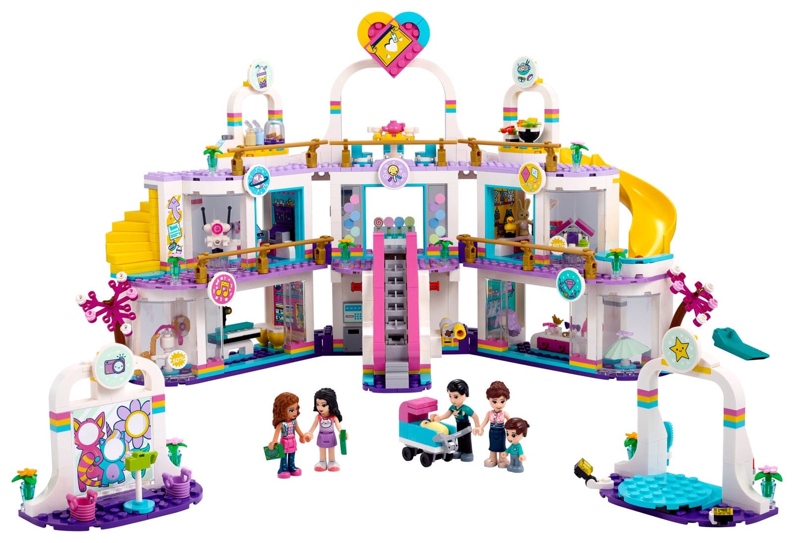 LEGO sættet Heartlake City Shopping Mall