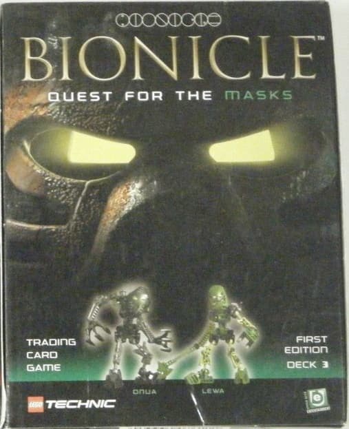 LEGO sættet Bionicle Trading Card Game 1: Onua & Lewa