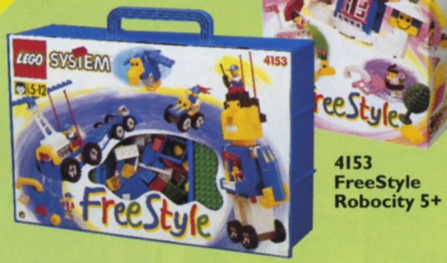 LEGO sættet Large Freestyle Playcase