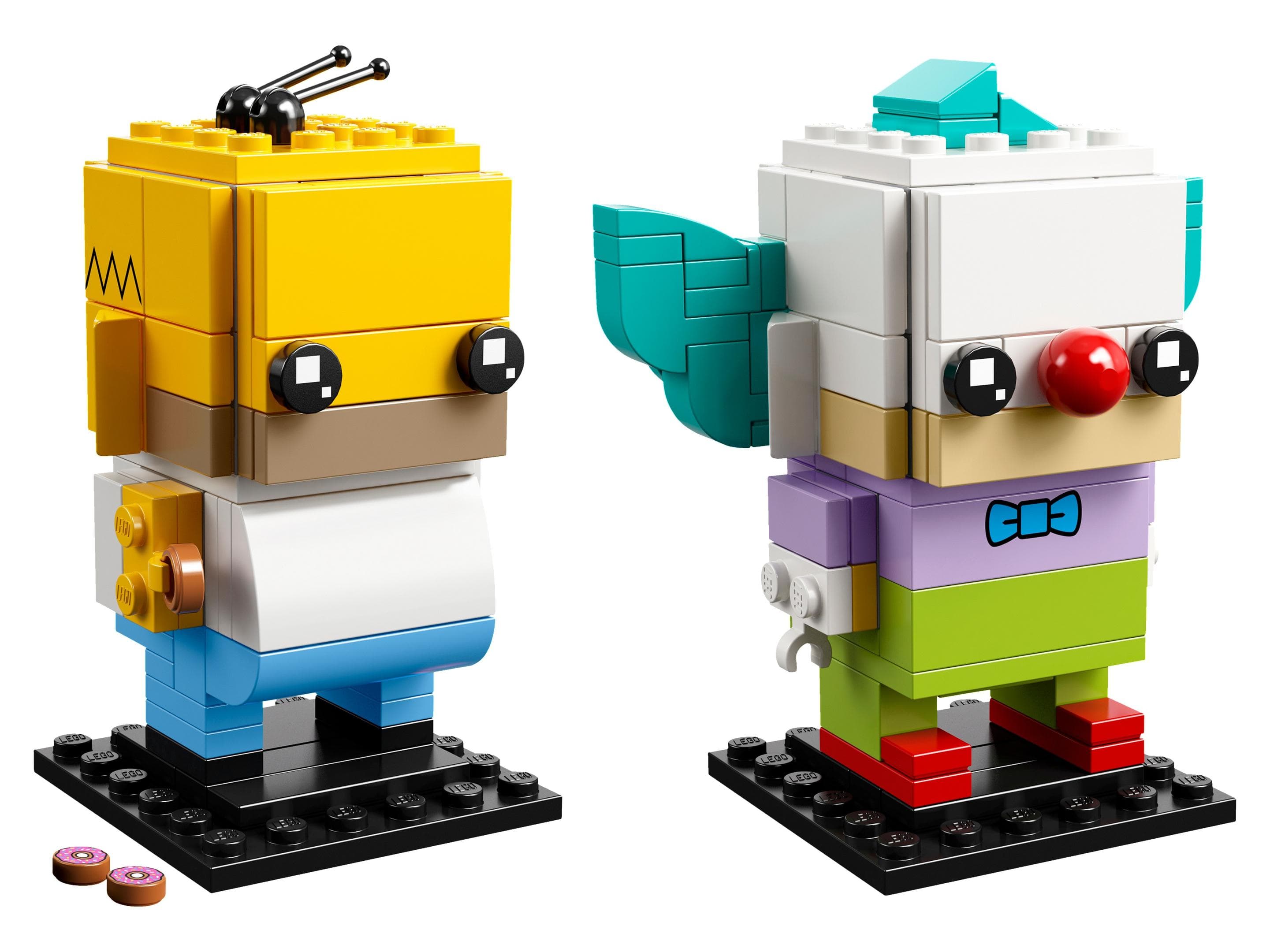 LEGO sættet Homer Simpson & Krusty the Clown