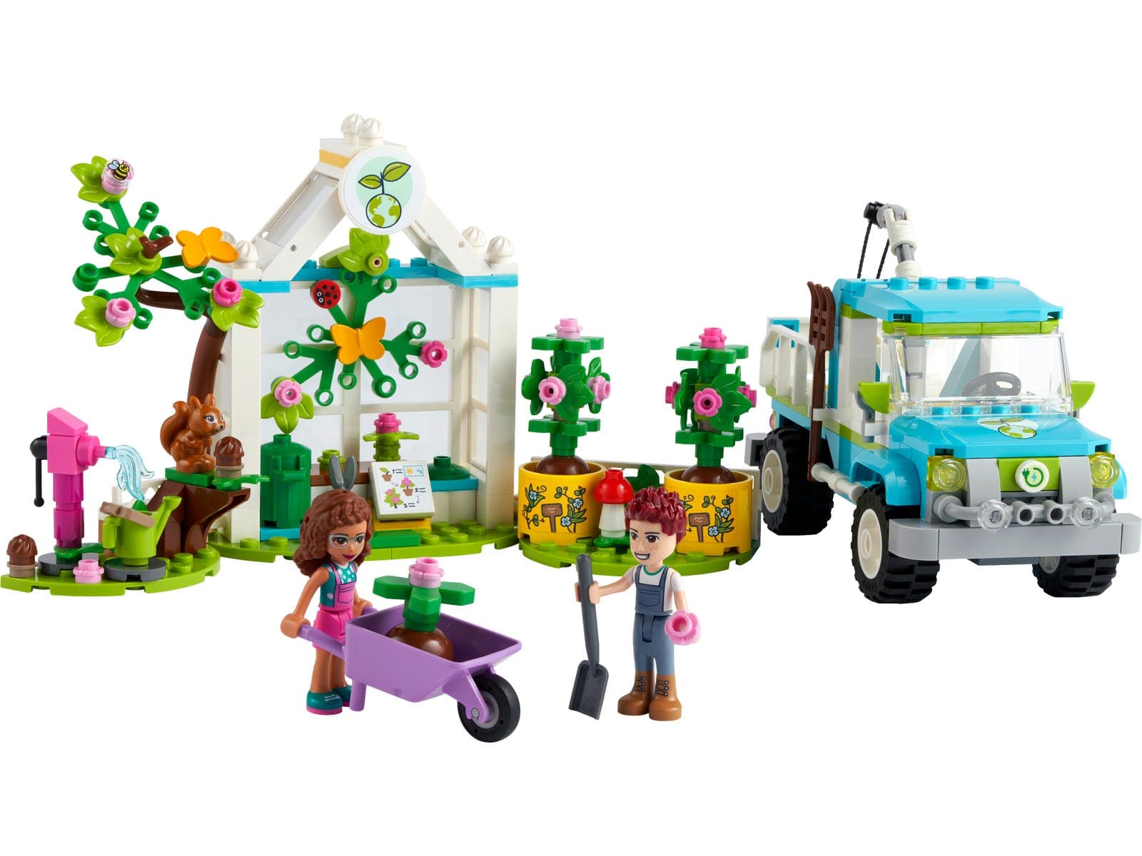 LEGO sættet Tree-Planting Vehicle
