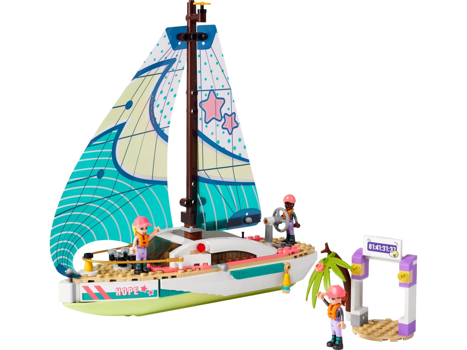 LEGO sættet Stephanie's Sailing Adventure