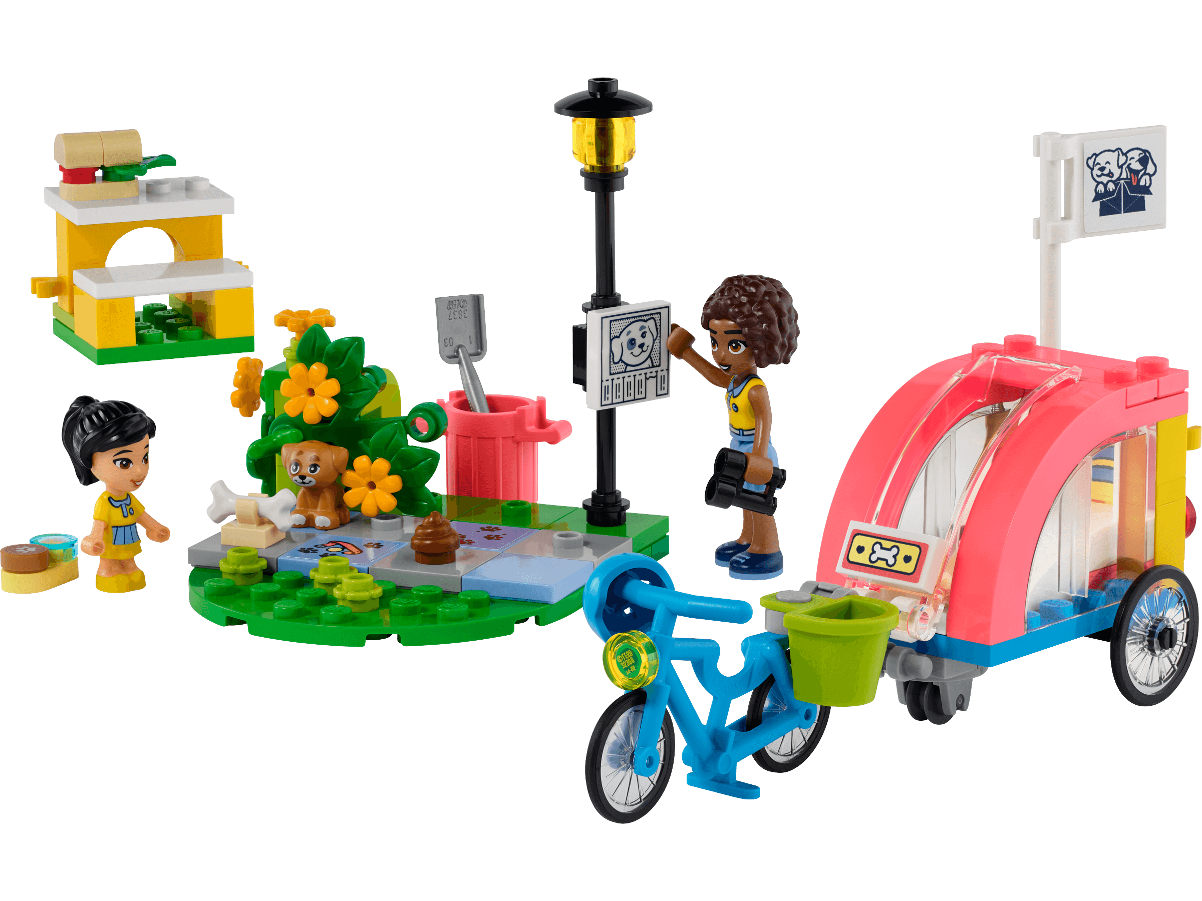 LEGO sættet Dog Rescue Bike