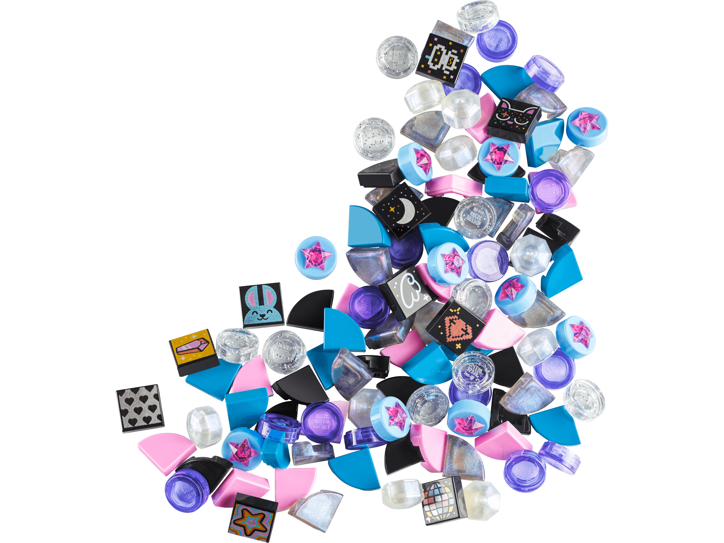 LEGO sættet Extra DOTS Series 8 – Glitter and Shine