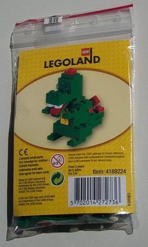 LEGO sættet Dragon Sculpture, Ollie (LEGOLAND Billund Version)