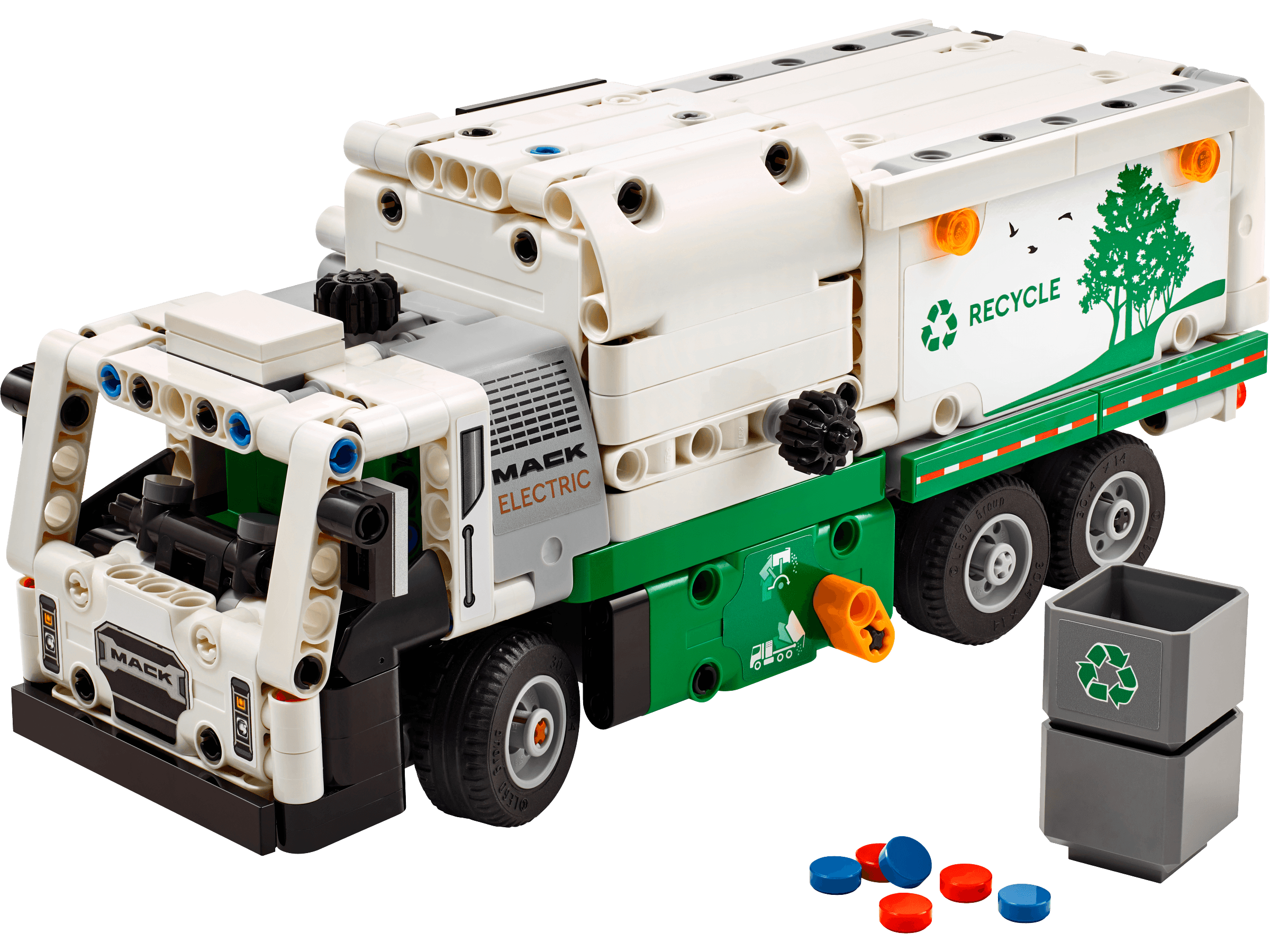LEGO sættet Mack LR Electric Garbage Truck