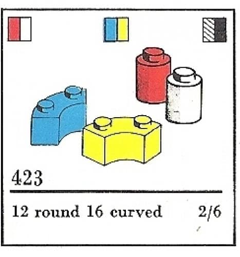 LEGO sættet Curved and Round Bricks (The Building Toy)