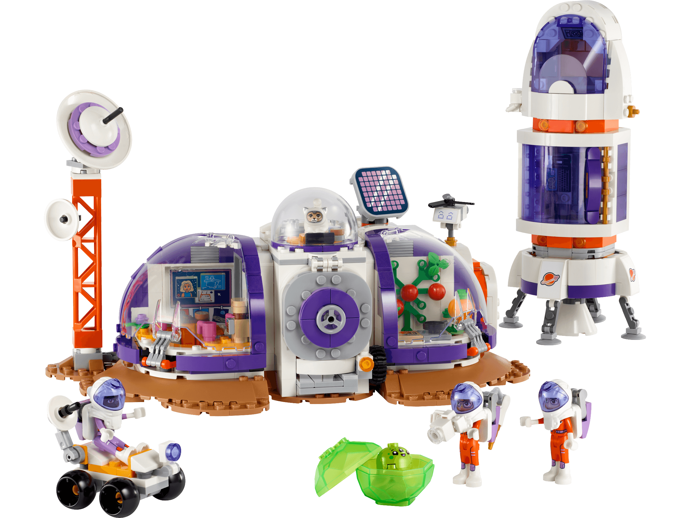 LEGO sættet Mars Space Base and Rocket