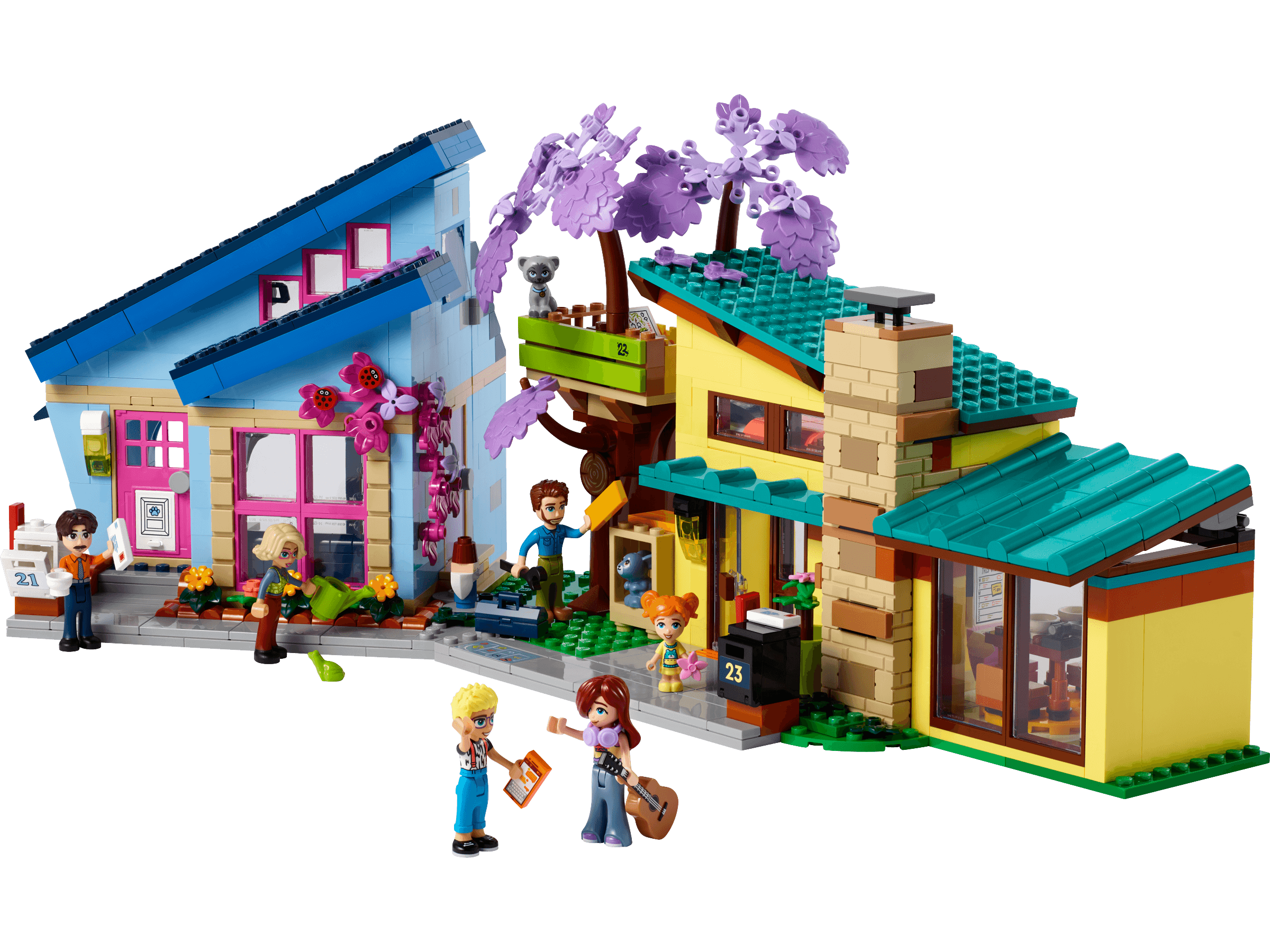 LEGO sættet Olly's and Paisley's Family Homes