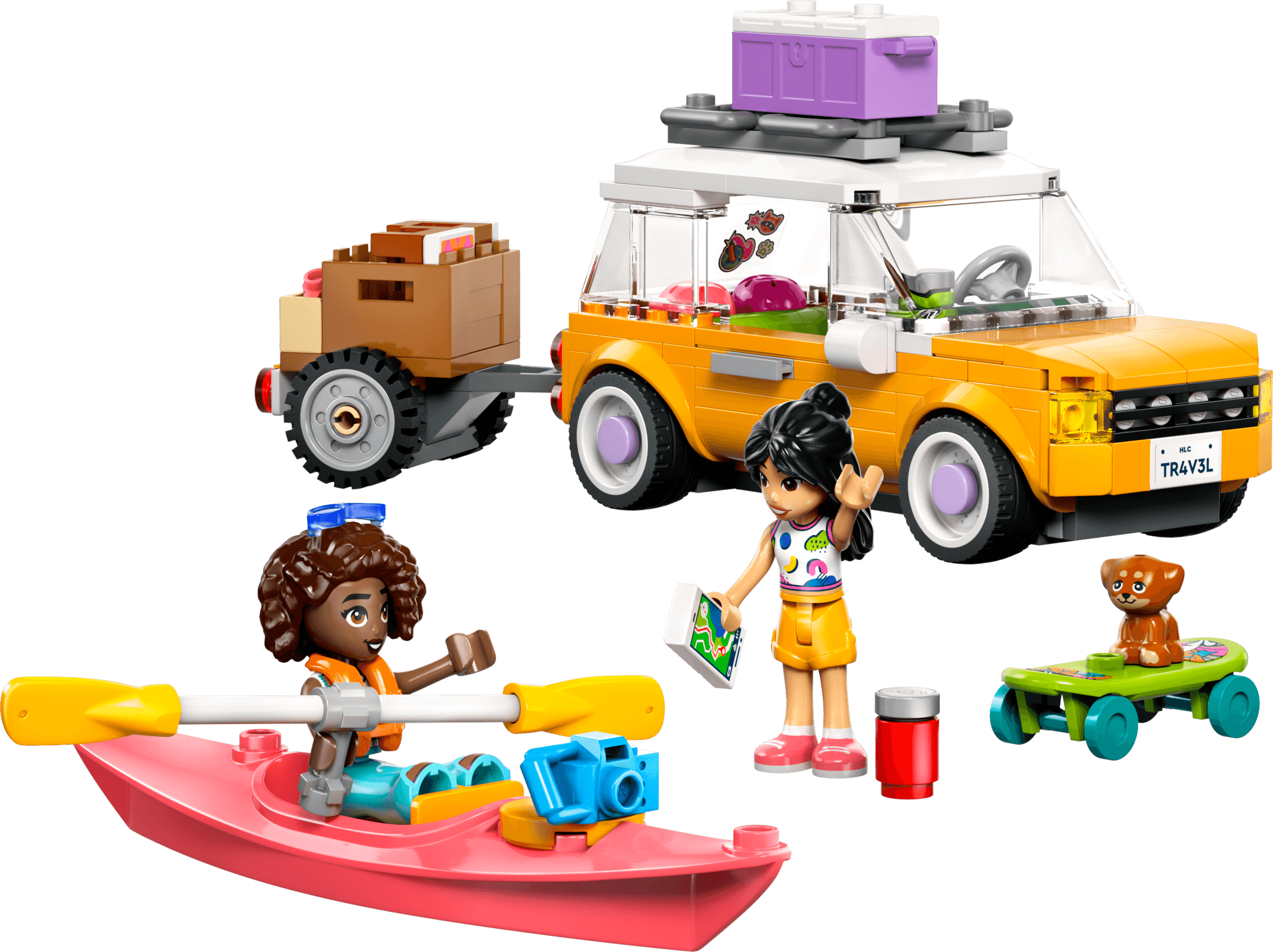 LEGO sættet Friendship Road-Trip Travel Car
