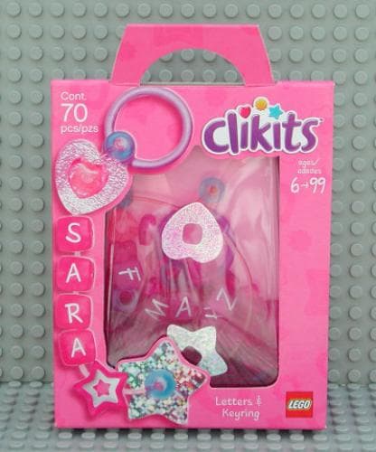 LEGO sættet Letters and Keyring