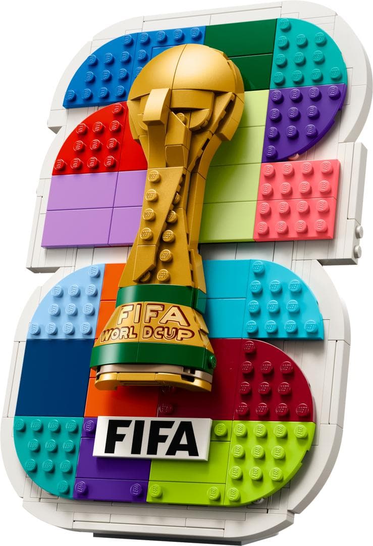 LEGO sættet FIFA World Cup 2026 Official Emblem
