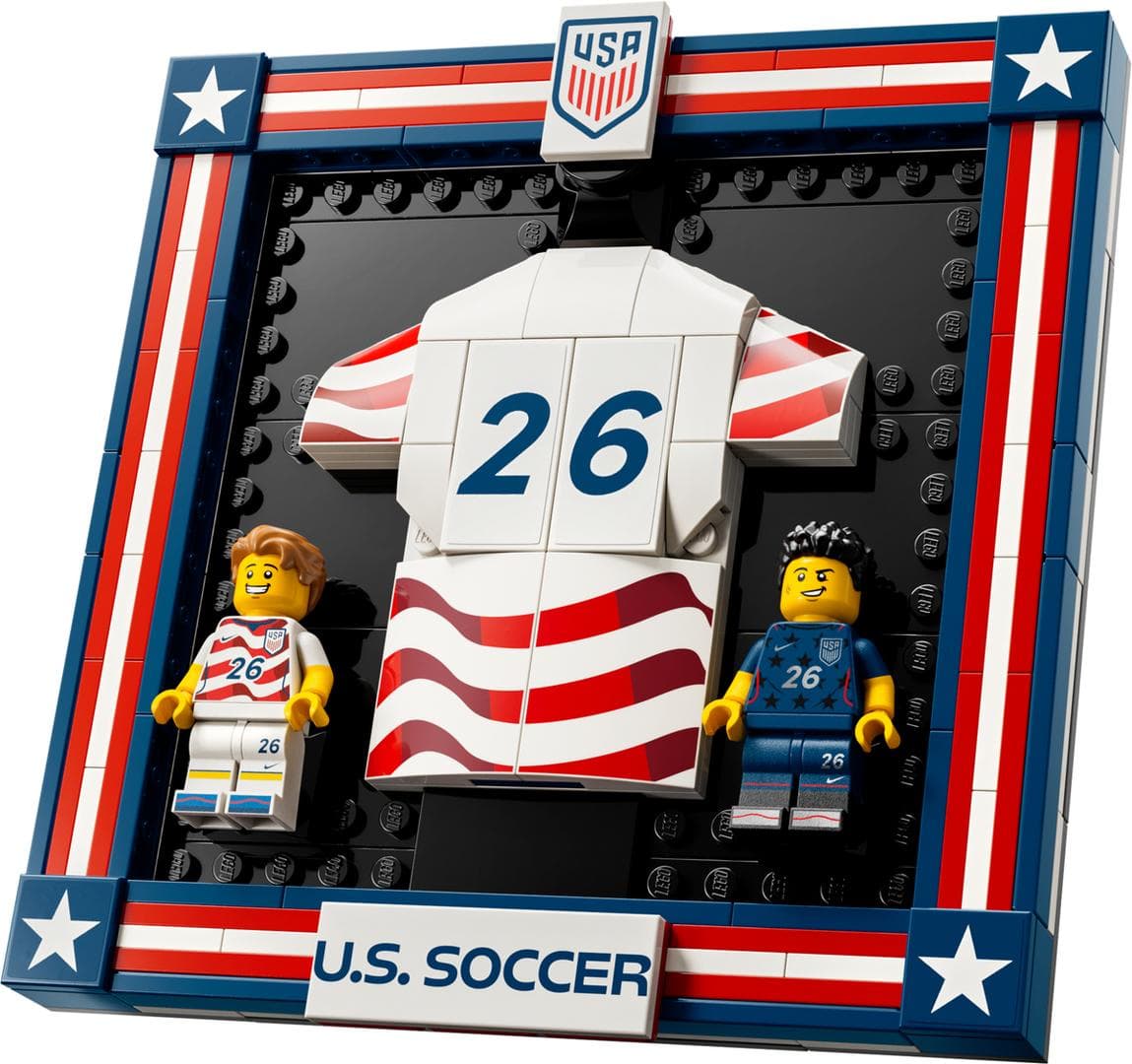 LEGO sættet 2026 U.S. Soccer National Team Jersey