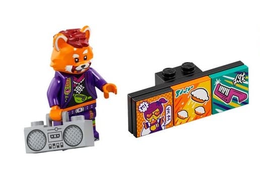 LEGO sættet Red Panda Dancer