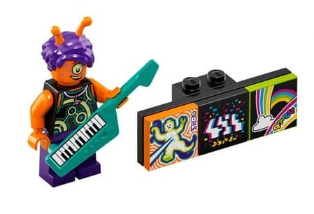 LEGO sættet Alien Keytarist