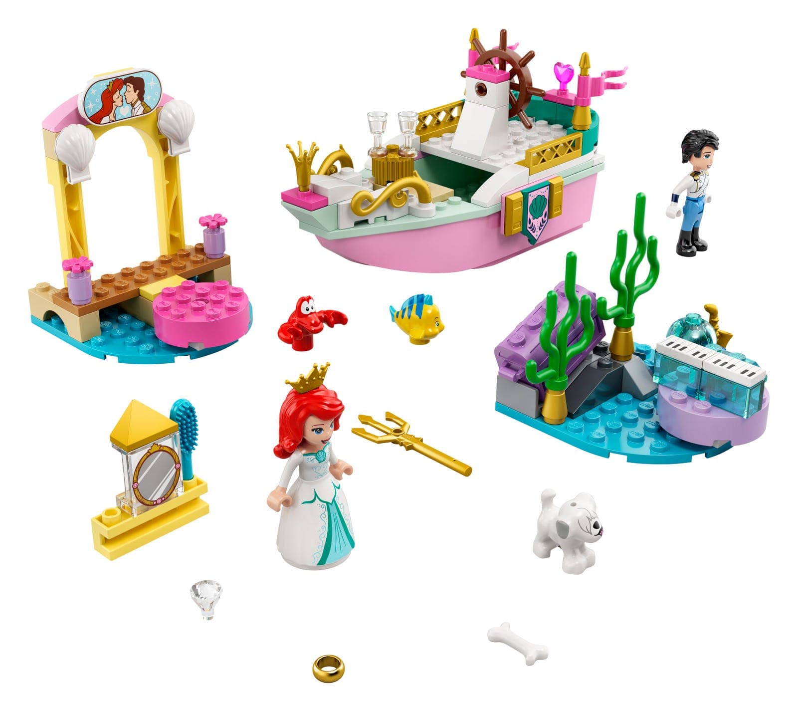 LEGO sættet Ariel's Celebration Boat