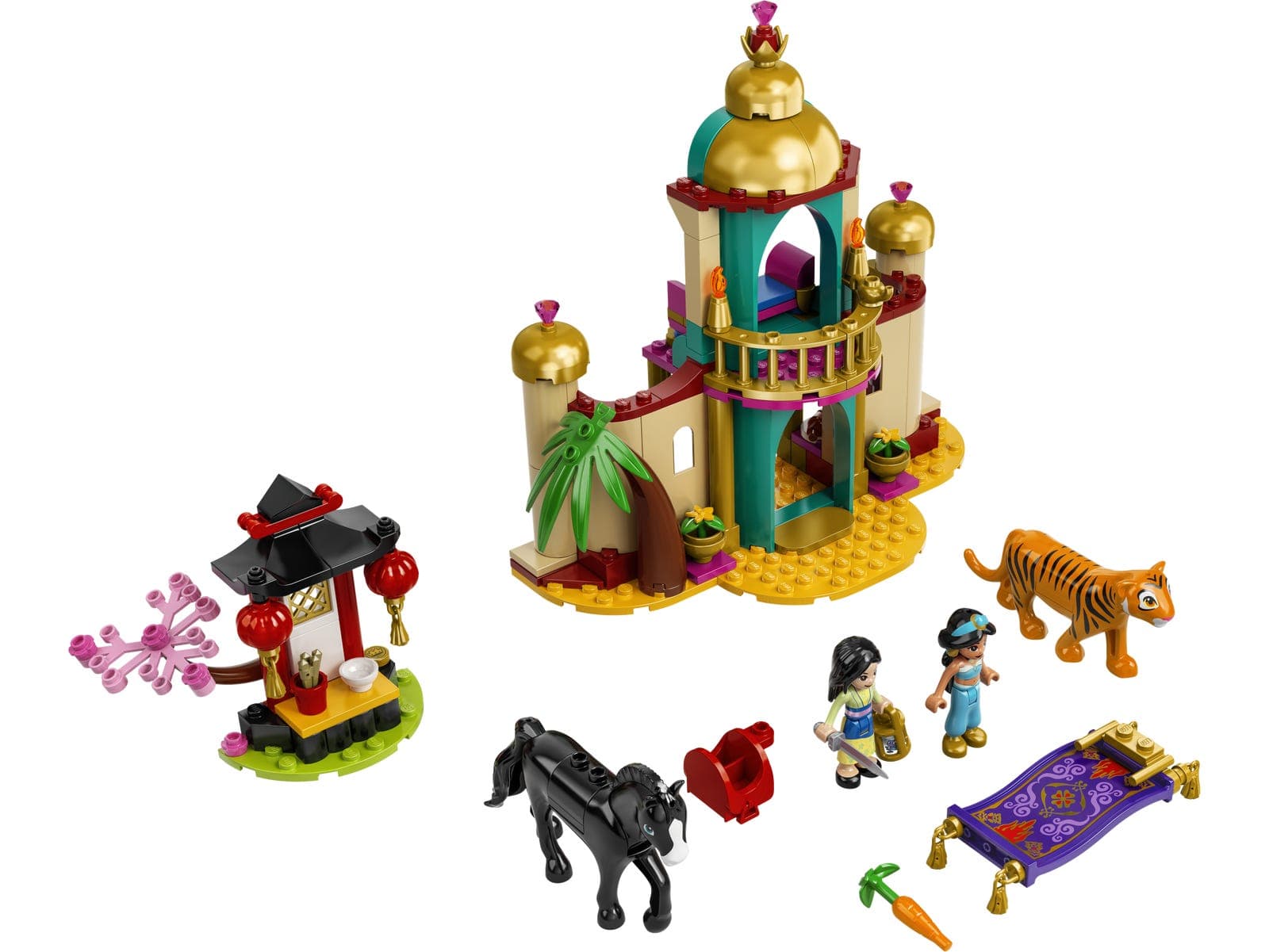 LEGO sættet Jasmine and Mulan's Adventure