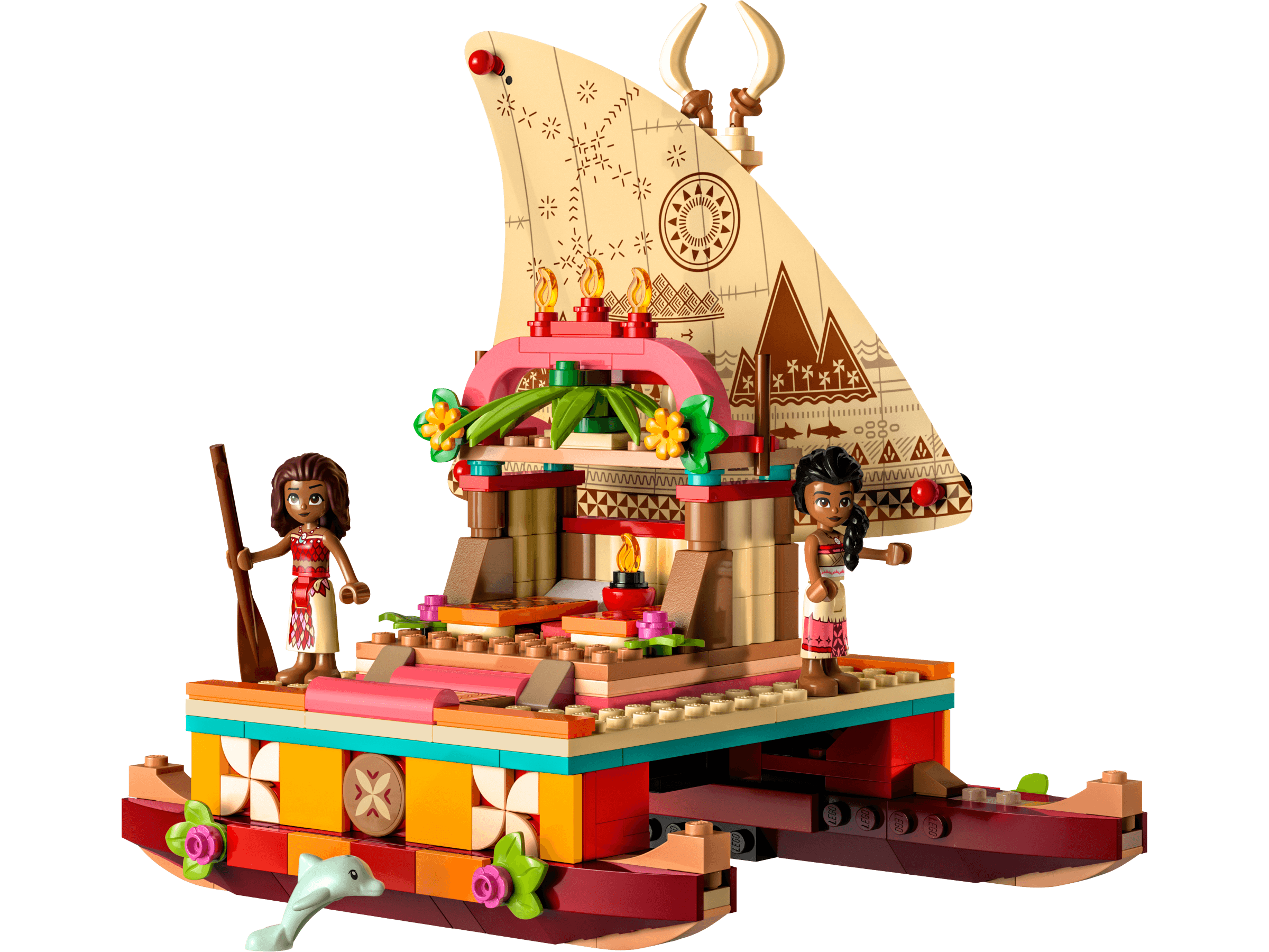 LEGO sættet Moana's Wayfinding Boat