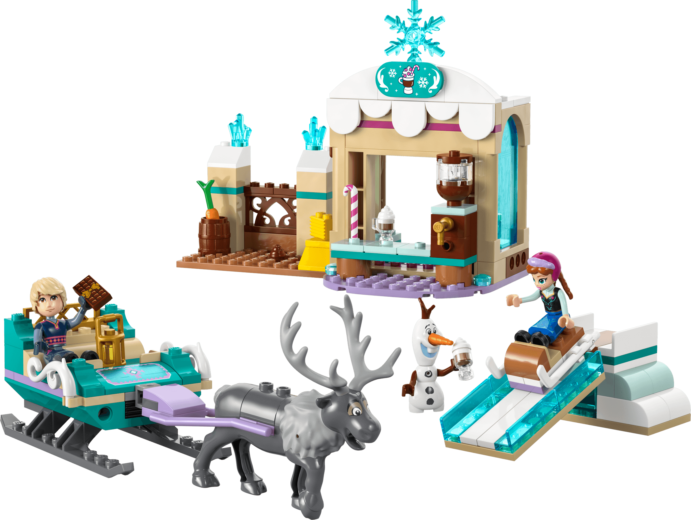 LEGO sættet Anna's Sleigh Adventure