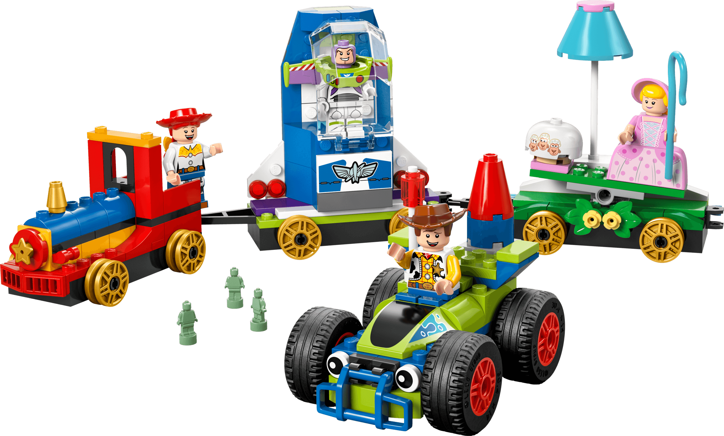 LEGO sættet Toy Story Celebration Train & RC Car