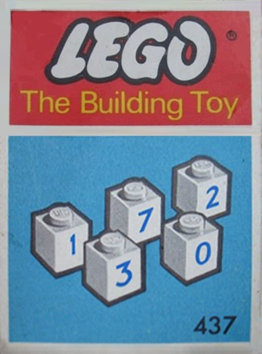 LEGO sættet 50 numbered bricks (The Building Toy)