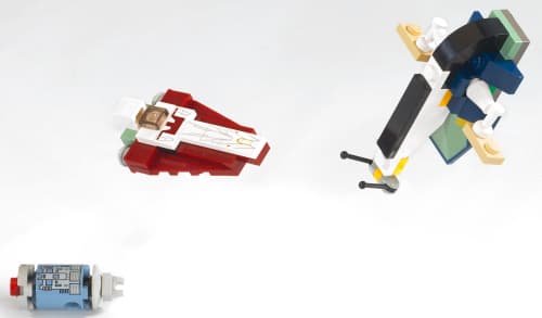 LEGO sættet Jedi Starfighter & Slave I