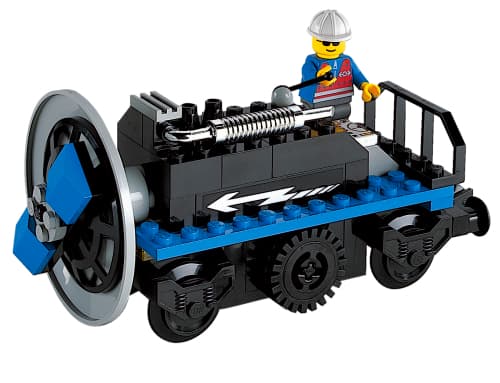 LEGO sættet Train Track Snow Remover