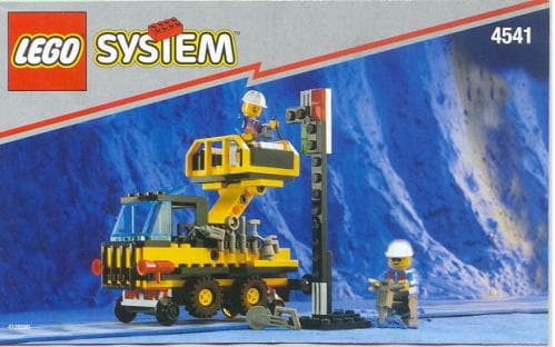 LEGO sættet Rail and Road Service Truck