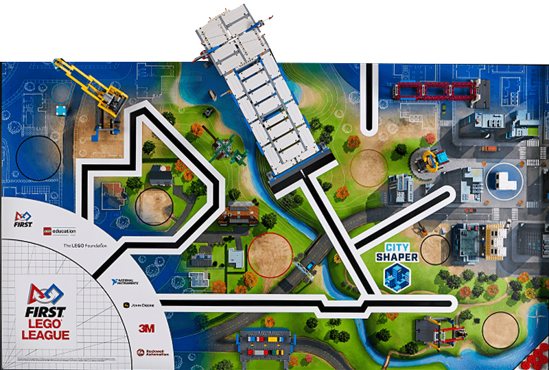 LEGO sættet CITY SHAPER Challenge Kit